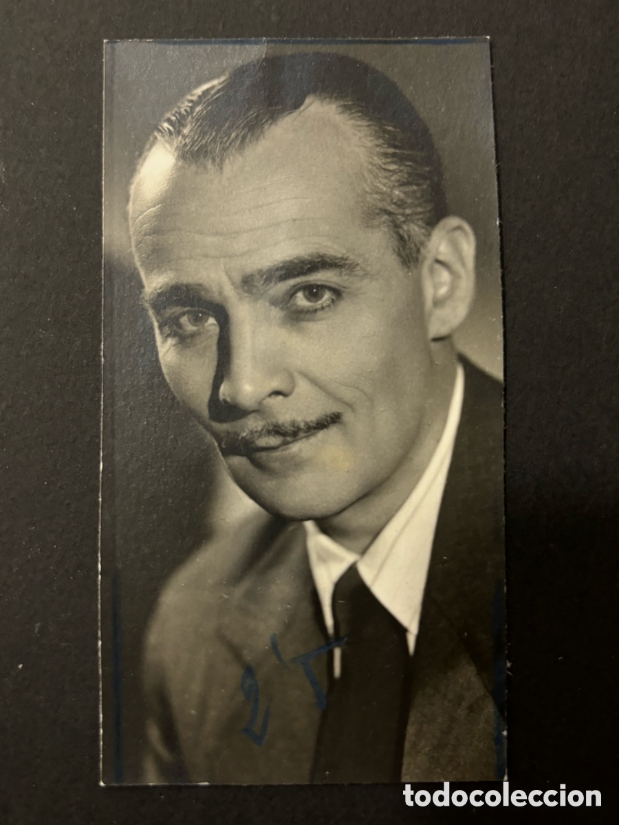 Cin&eacute;ma: Foto original del actor de teatro Carlos D&iacute;az de Mendoza