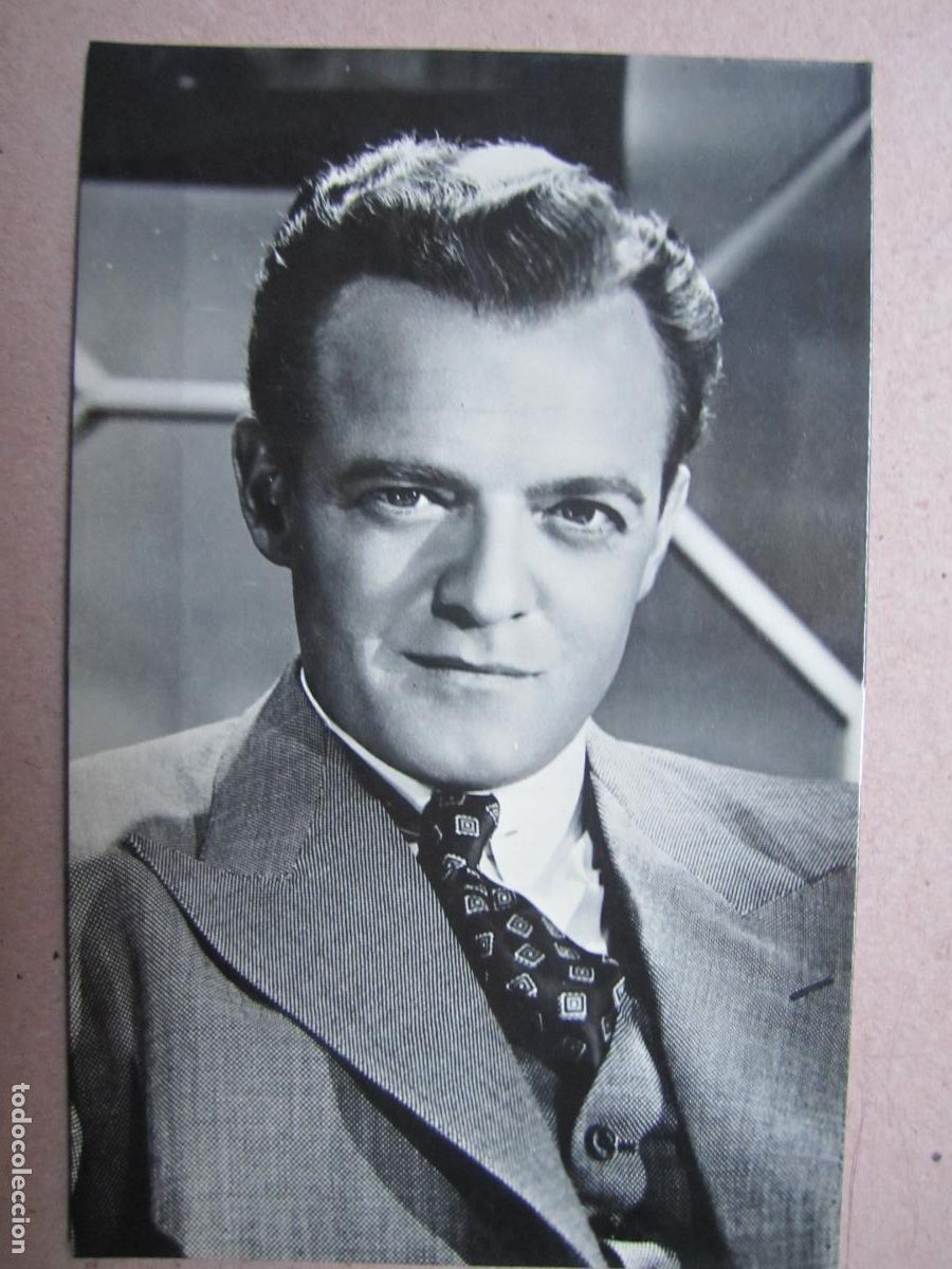 Cine: van heflin - postal original b/n - cinema actor