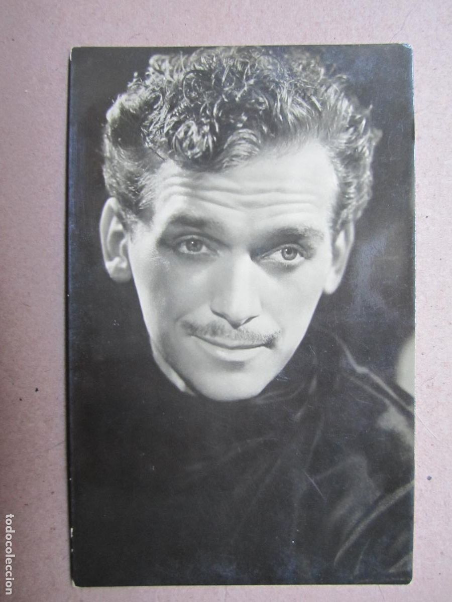 Cine: douglas fairbanks jr. - postal original b/n - cinema actor