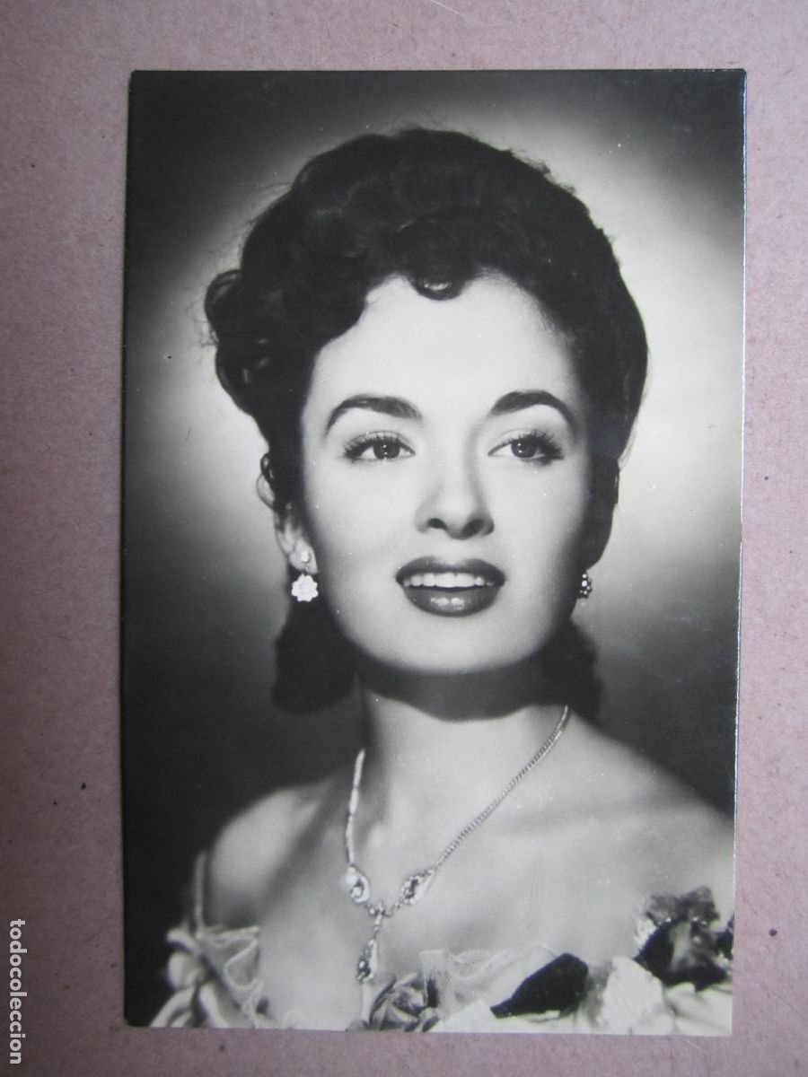 Cine: ann blith - postal original b/n - cinema actress