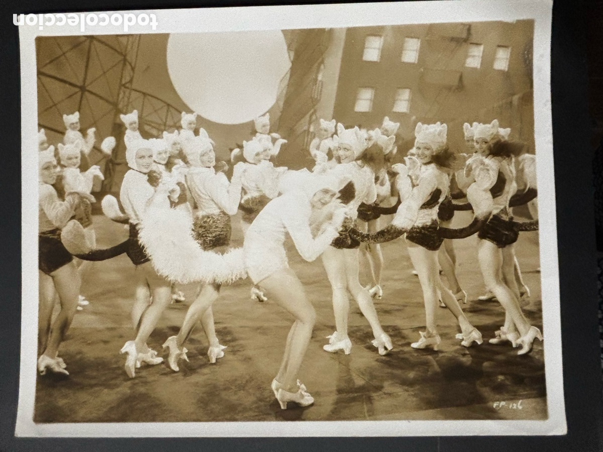 Cine: Foto original de desfile de candilejas Footlight parade