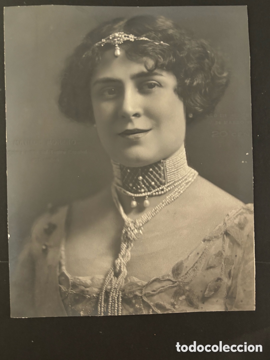 Cin&eacute;ma: Foto original de la actriz de teatro Matilde Moreno