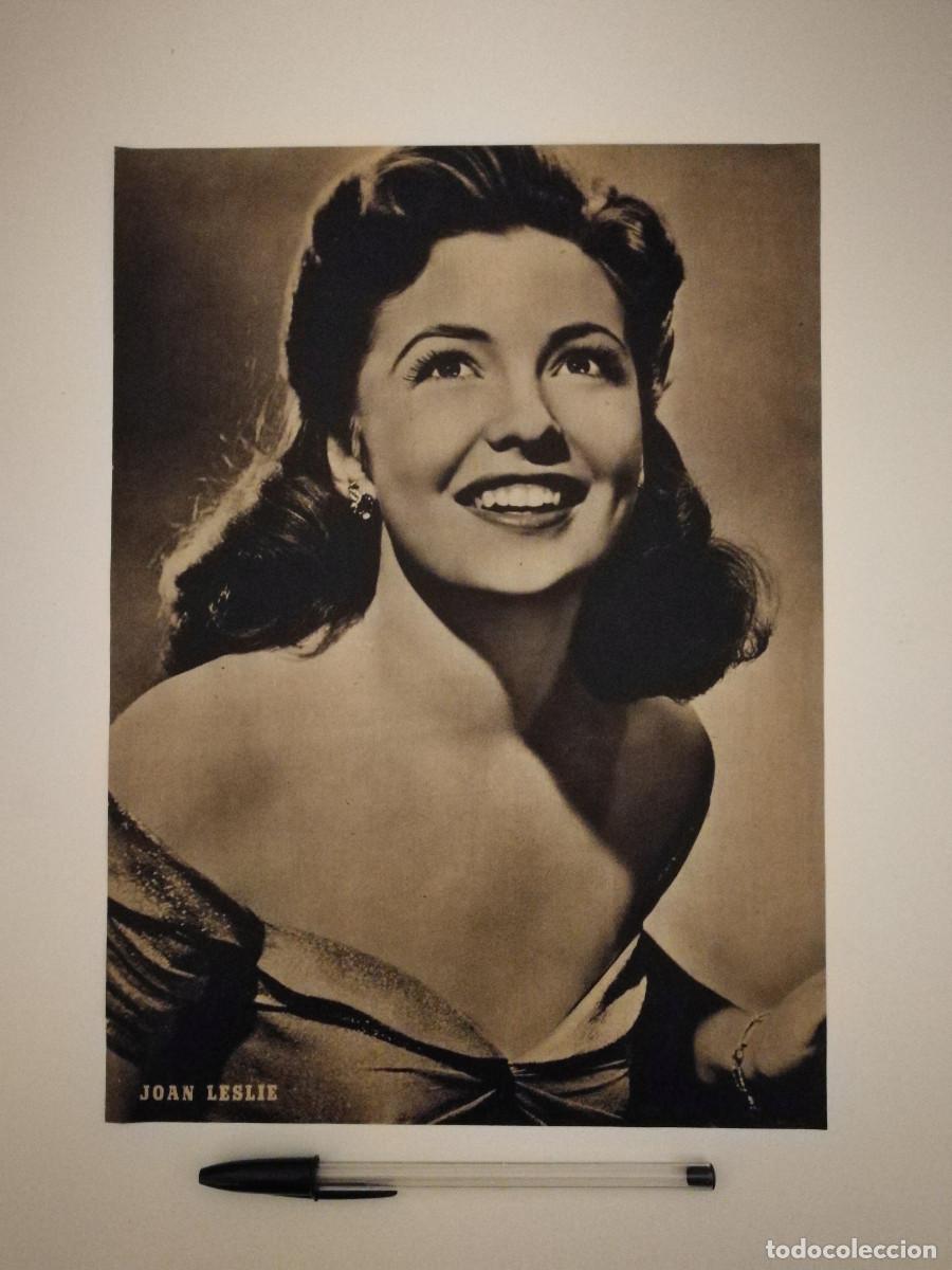 Cin&eacute;ma: ANTIGUO ANUNCIO ENCARTONADO -A4- JOAN LESLIE