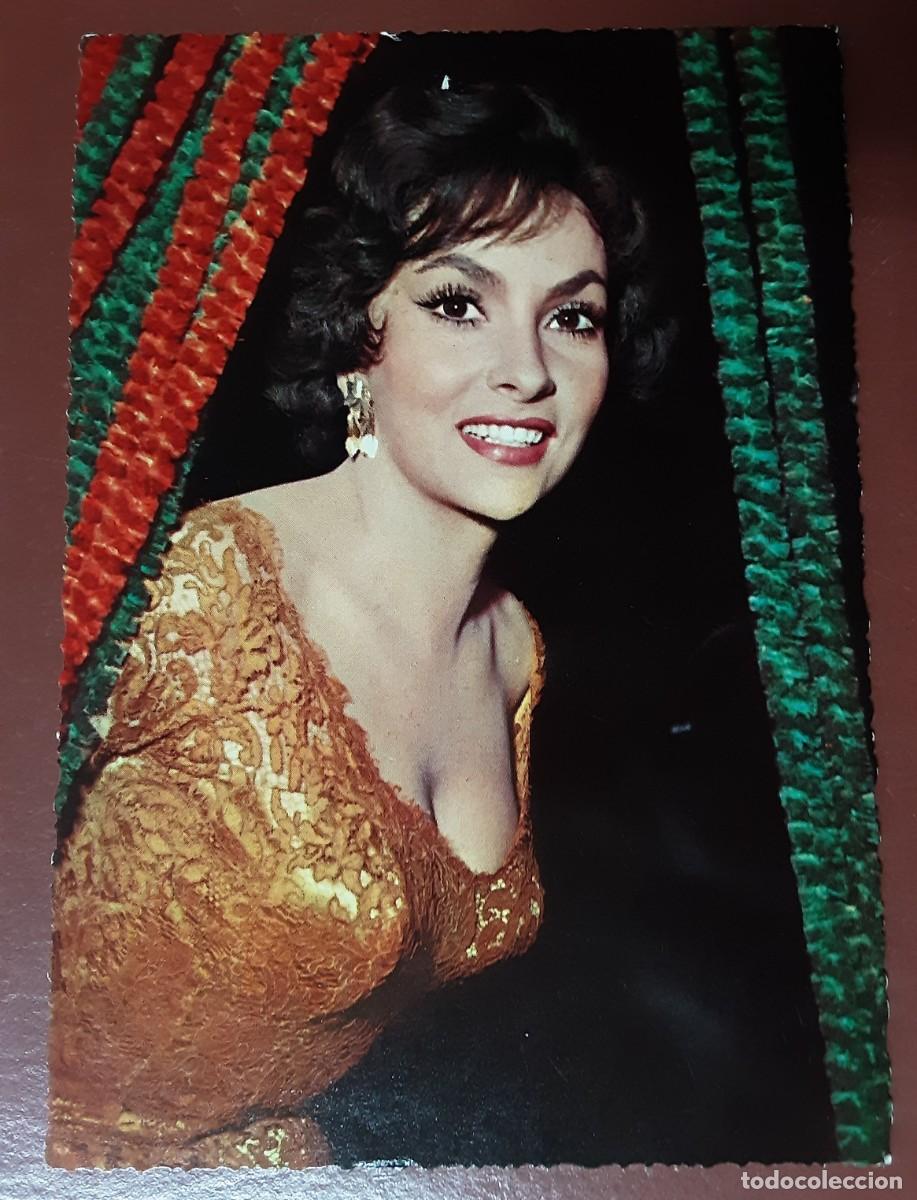 Cinema: TARJETA POSTAL GINA LOLLOBRIGIDA.