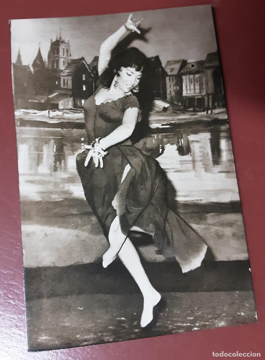 Cinema: TARJETA POSTAL ESPA&Ntilde;OLA GINA LOLLOBRIGIDA.