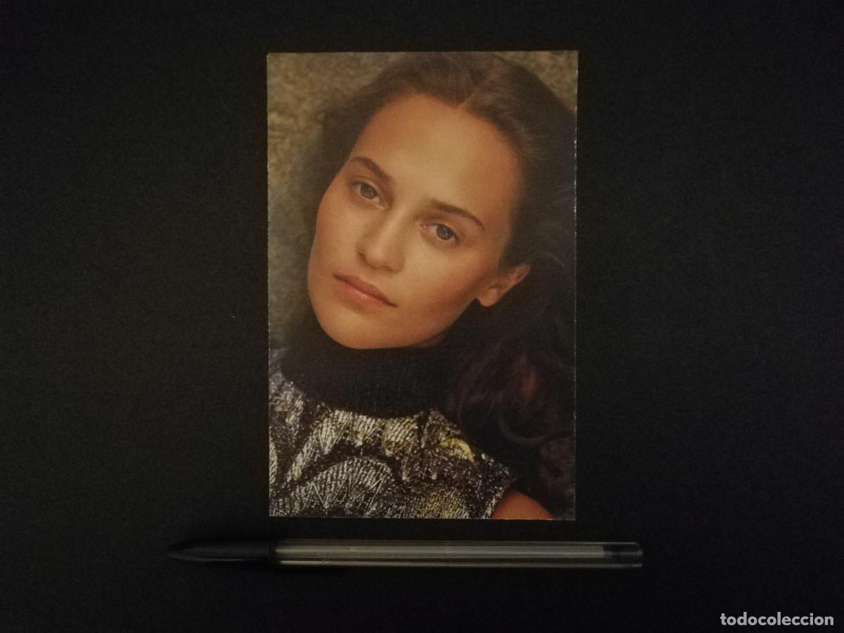 Cin&eacute;ma: TARJETA ACARTONADA -10*15- Alicia Vikander