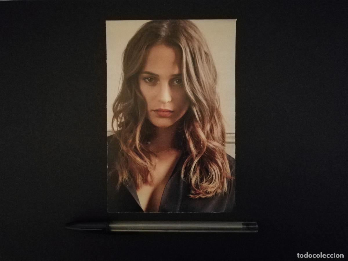 Cin&eacute;ma: TARJETA ACARTONADA -10*15- Alicia Vikander