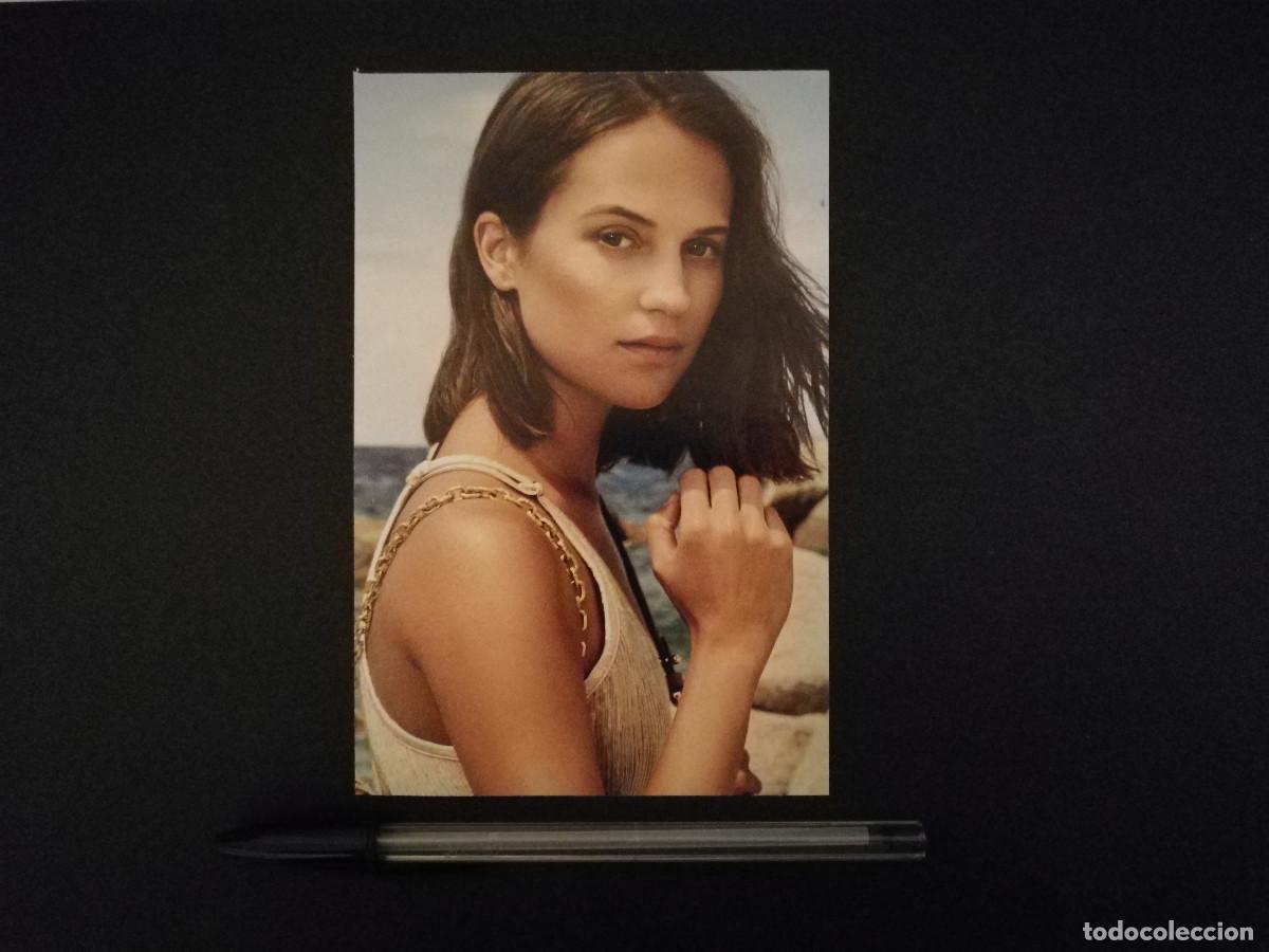 Cin&eacute;ma: TARJETA ACARTONADA -10*15- Alicia Vikander