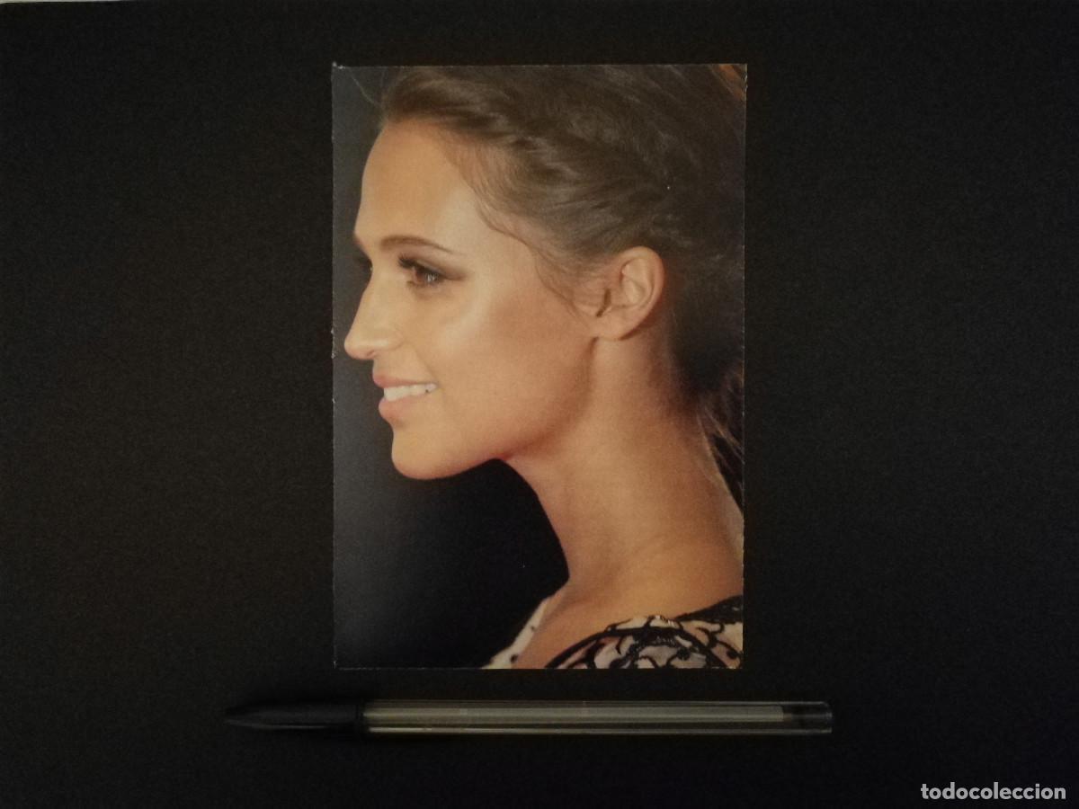 Cin&eacute;ma: TARJETA ACARTONADA -10*15- Alicia Vikander