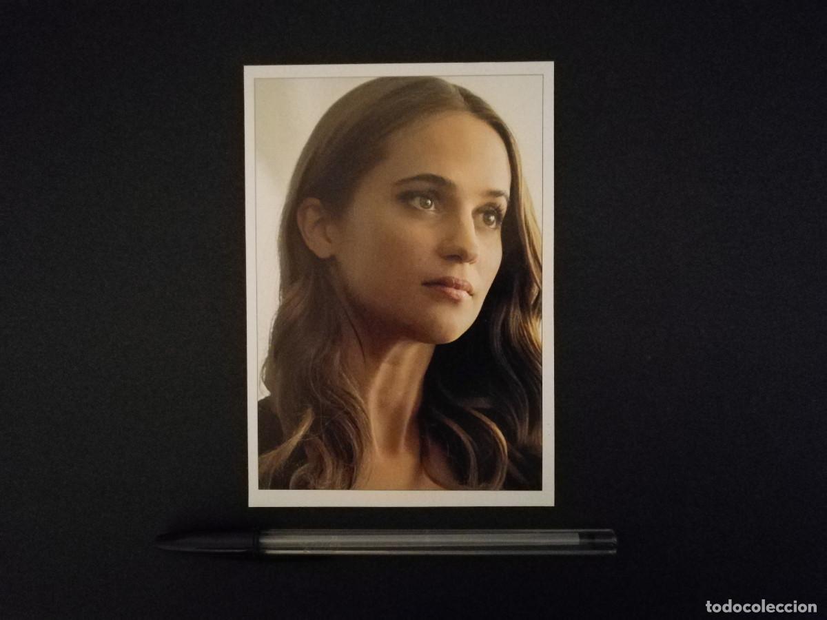 Cin&eacute;ma: FICHA COLECCIONABLE -10*15- Alicia Vikander