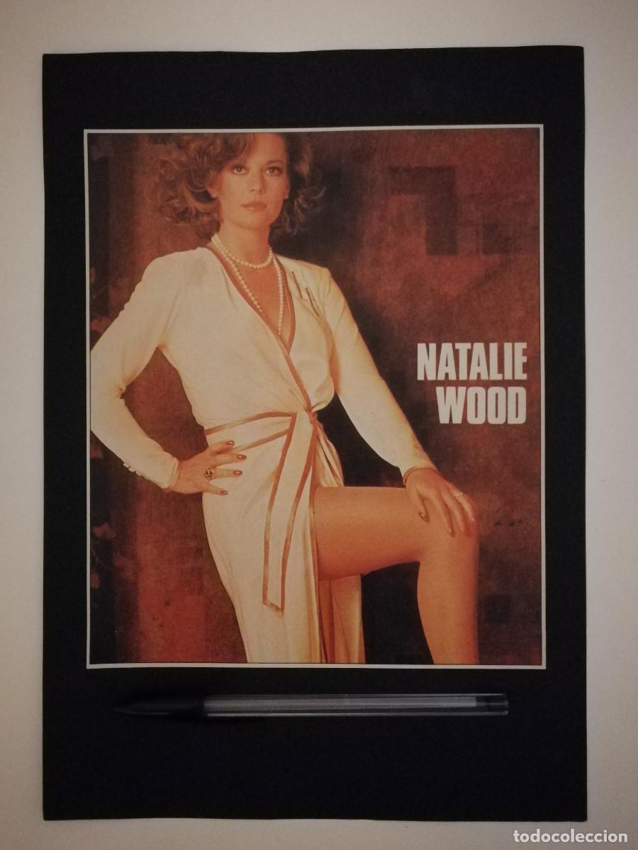 Kino: ANTIGUO ANUNCIO ENCARTONADO -18*20- NATALIE WOOD - 70s