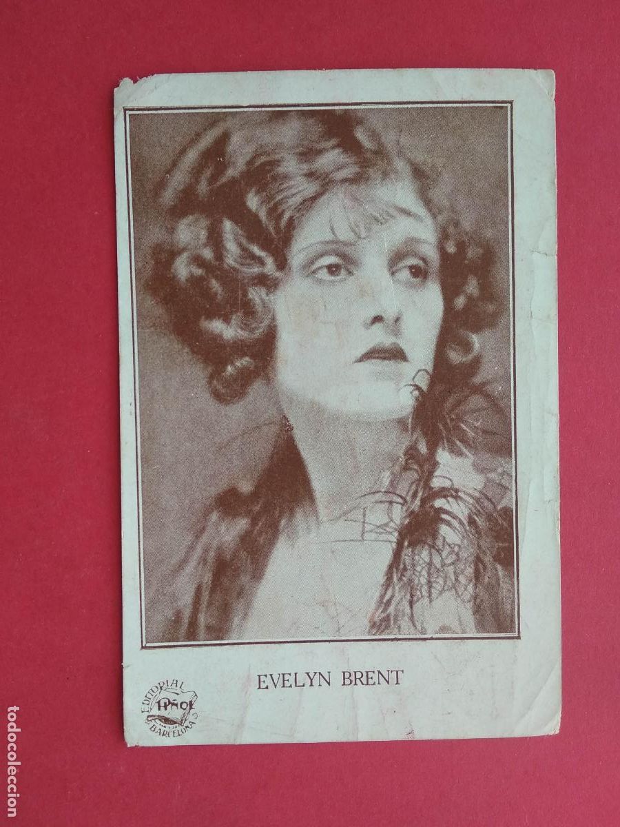 Cin&eacute;ma: FOLLETO DE MANO FOTO FICHA FOTOGRAMA CINE PELICULA ACTOR / ACTRIZ , EVELYN BRENT