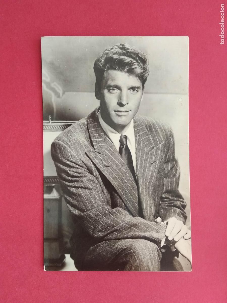 Cin&eacute;ma: TARJETA POSTAL FOTO FICHA FOTOGRAMA CINE PELICULA ACTOR / ACTRIZ , 2406 BURT LANCASTER