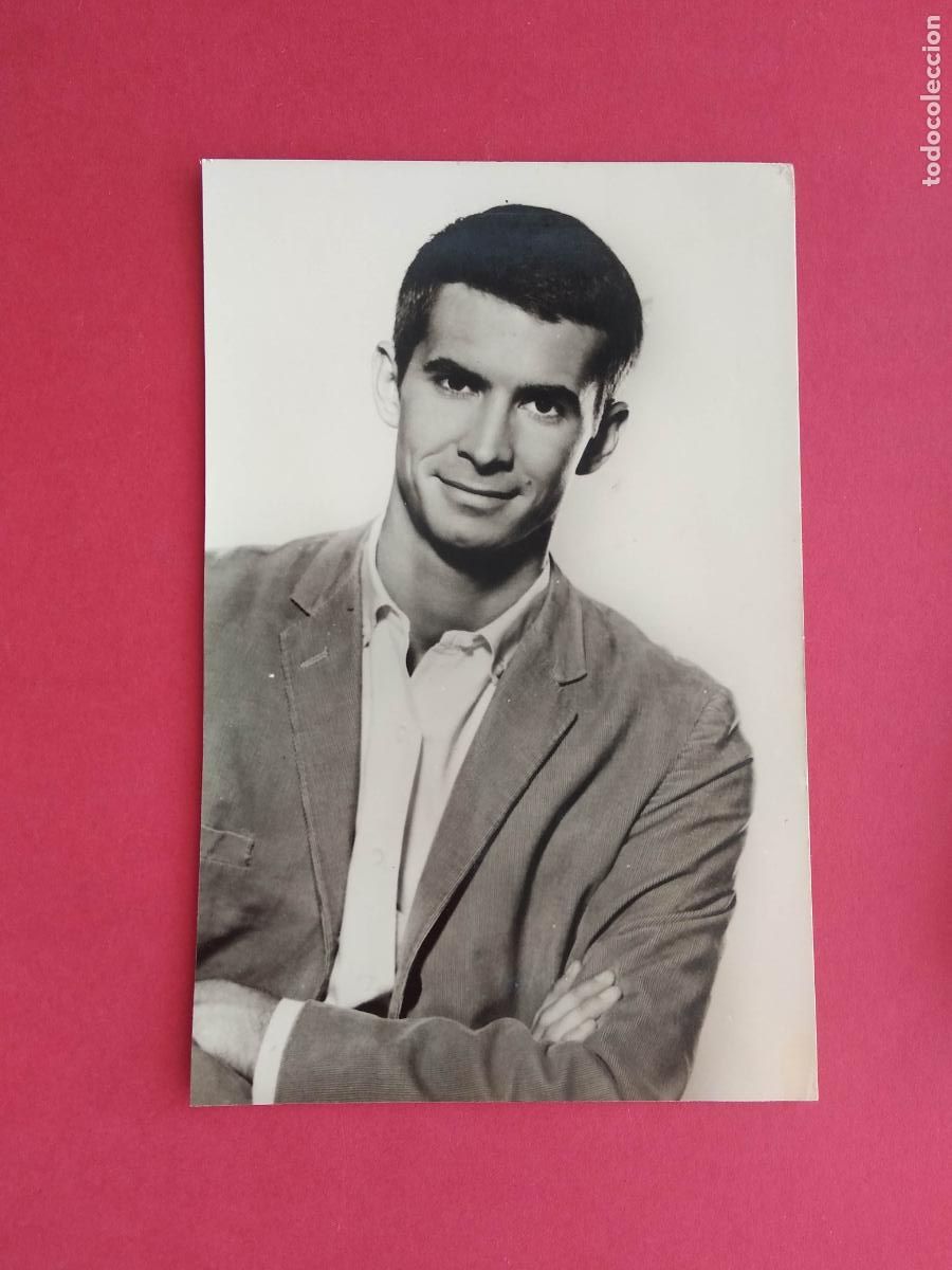 Kino: TARJETA POSTAL FOTO FICHA FOTOGRAMA CINE PELICULA ACTOR / ACTRIZ , 209 ANTHONY PERKINS