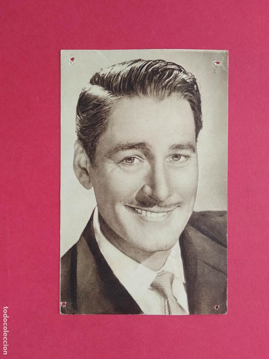 Kino: TARJETA POSTAL FOTO FICHA FOTOGRAMA CINE PELICULA ACTOR / ACTRIZ , 16 ERROL FLYNN