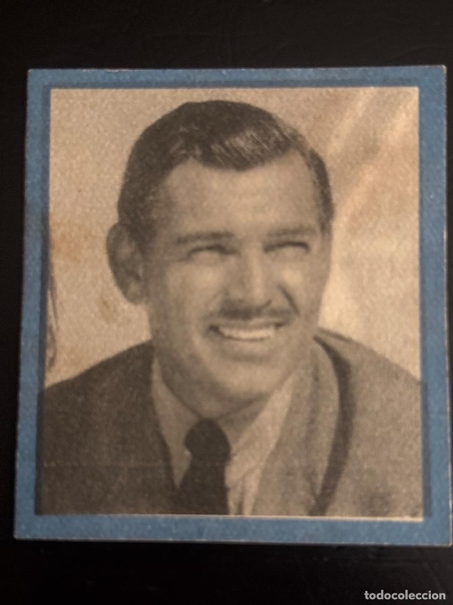 Cinema: Cromos cine artistas de la pantalla enciclopedia cultural chicos serie 10 A num 6 Clark Gable