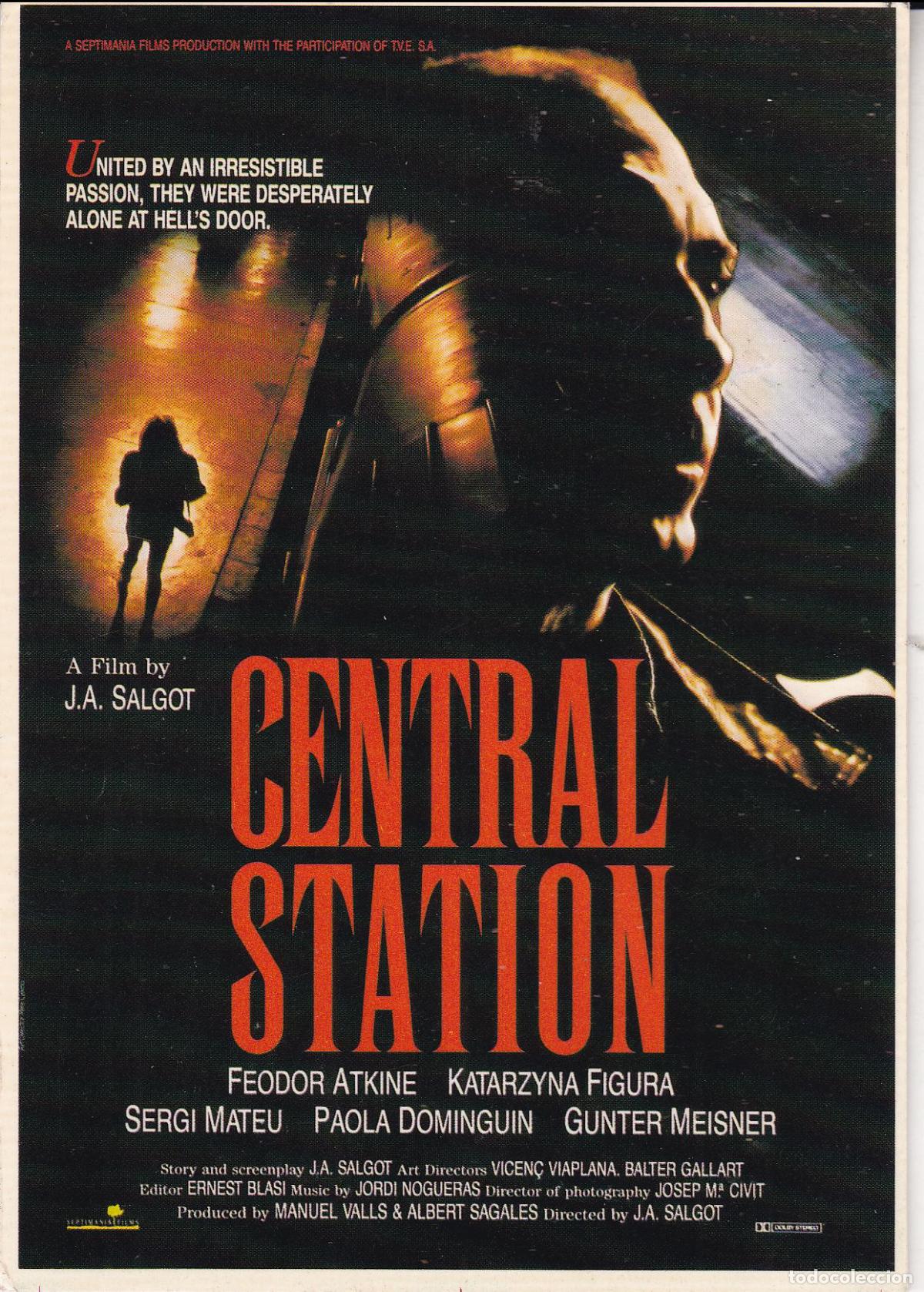 Cin&eacute;ma: POSTAL DE LA PELICULA CENTRAL STATION, PAOLA DOMINGUIN &ndash; SEPTIMANIA FILMS