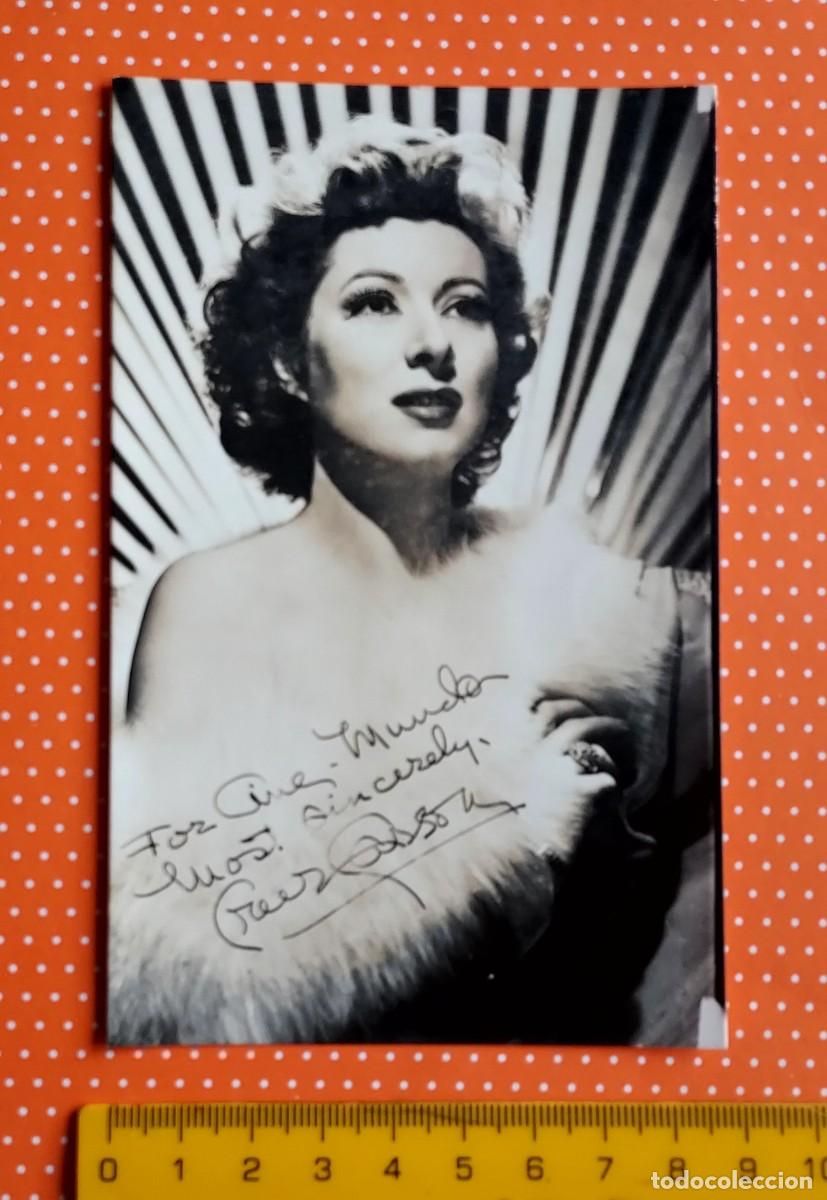 Cin&eacute;ma: GREER GARSON CINE MUNDO REVISTA CINEMATOGR&Aacute;FICA 8,5 x 14 cm.
