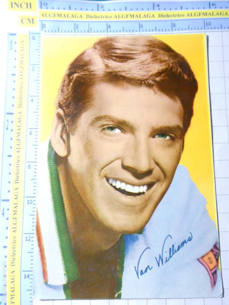 Cin&eacute;ma: POSTAL DE ACTORES ACTRICES CINE. A&Ntilde;O 1964. VAN WILLIAMS TELEFILM ROMPEOLAS 58 ESTE. 2527