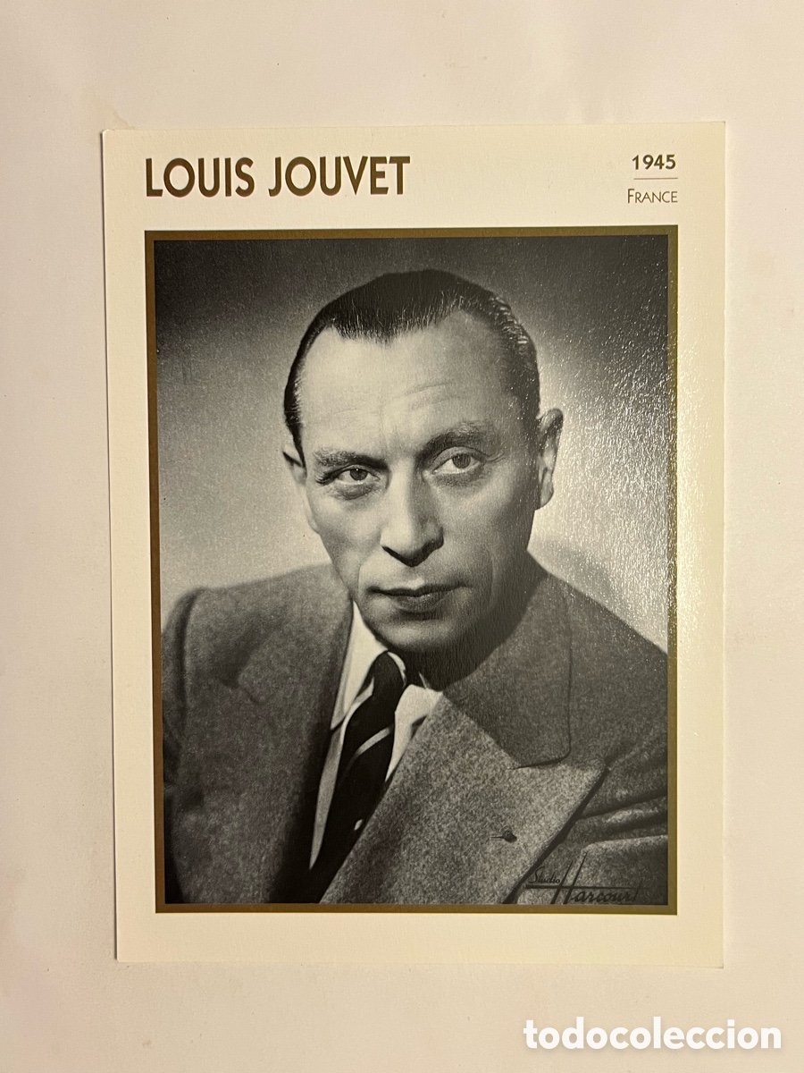 Kino: LOUIS JOUVET Cine. Foto Carta. PHOTO KOBALL COLLECTION. EDITO-SERVICE (a.1991)
