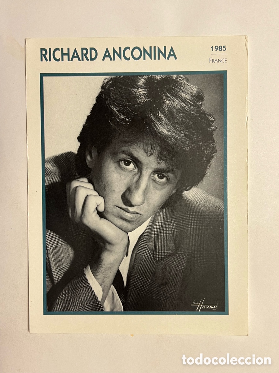 Kino: RICHARD ANCONINA Cine. Foto Carta. PHOTO KOBALL COLLECTION. EDITO-SERVICE (a.1991)