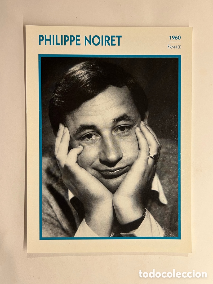 Cin&eacute;ma: PHILIPPE NOIRET Cine. Foto Carta. PHOTO KOBALL COLLECTION. EDITO-SERVICE (a.1991)