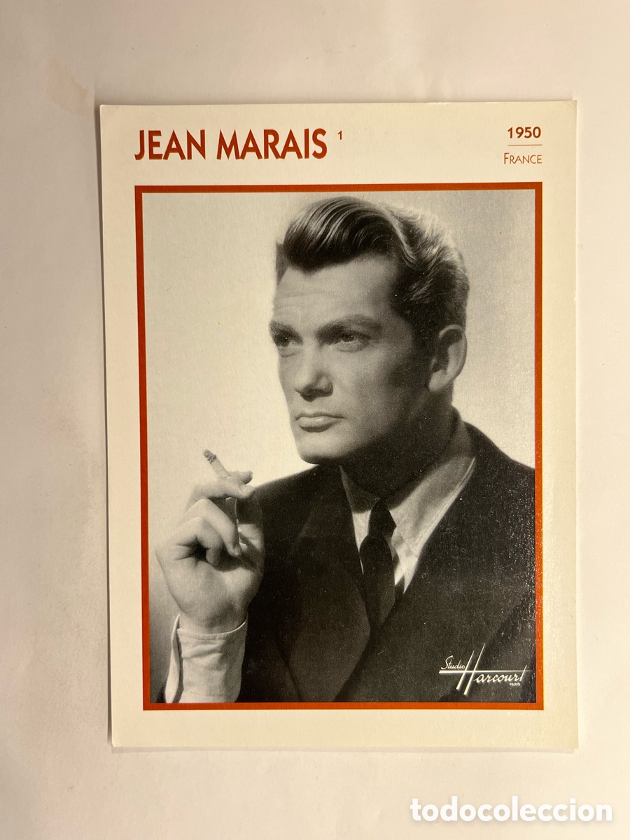 Cin&eacute;ma: JEAN MARAIS. Cine Foto Carta. PHOTO KOBALL COLLECTION. EDITO-SERVICE (a.1991)