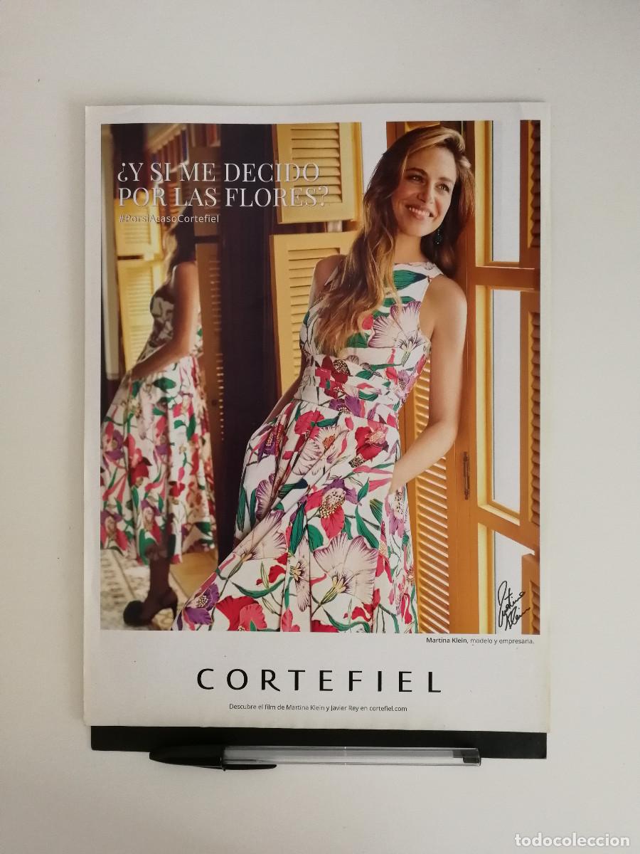 Cin&eacute;ma: ANUNCIO ACARTONADO -A4- MARTINA KLEIN - PUBLICIDAD CORTEFIEL