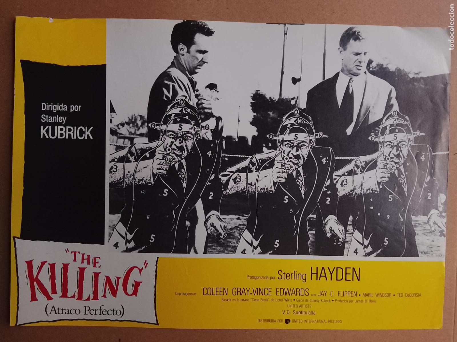 Cin&eacute;ma: CINE TEATRO PELICULA CARTEL MEDIANO AFICHE FOTOCROMO ORIGINAL ACTRIZ ACTOR - CINEFILO