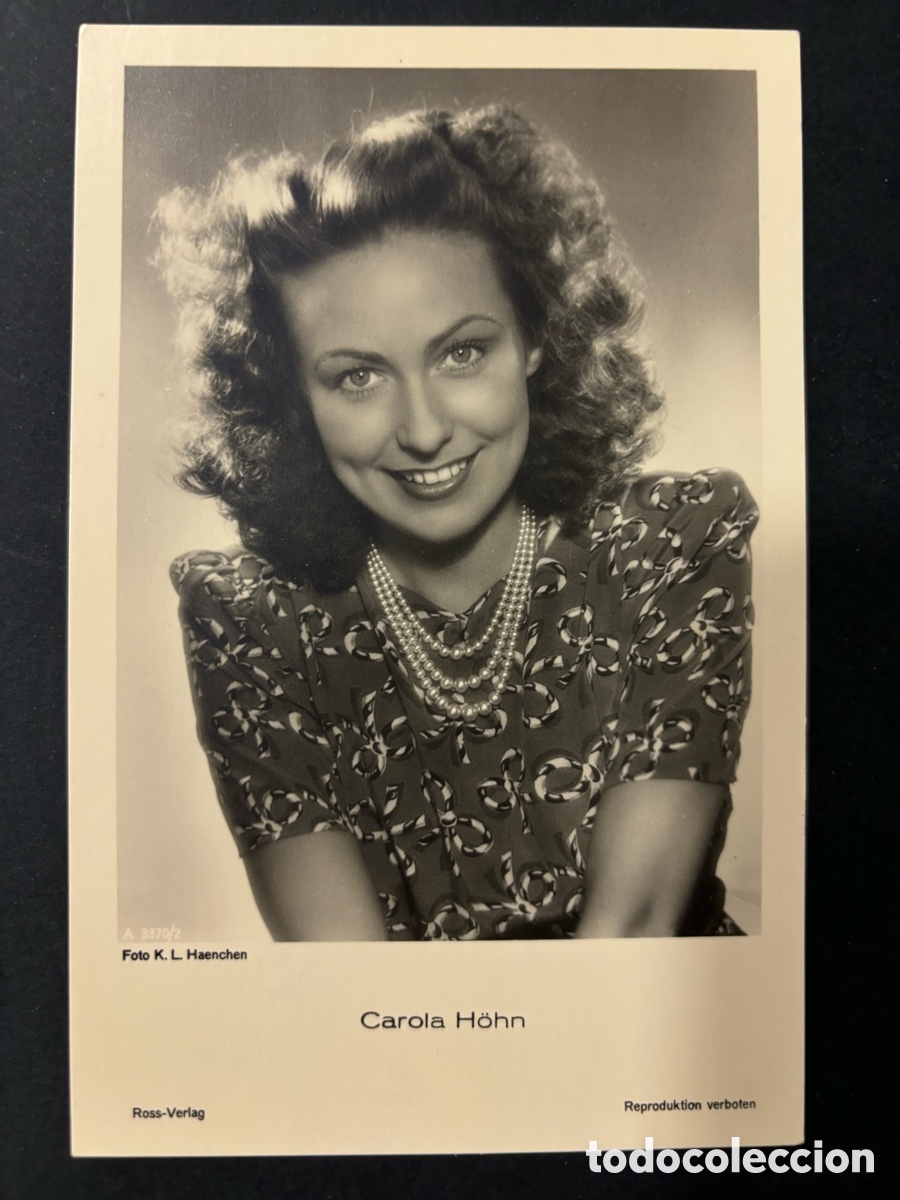 Cin&eacute;ma: Antigua postal de Carola H&ouml;hn B