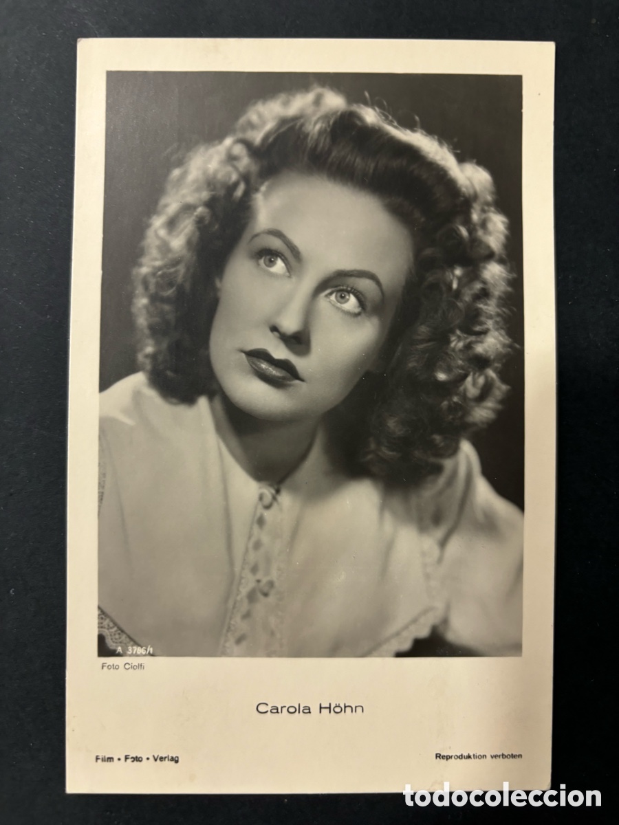 Cin&eacute;ma: Antigua postal de Carola H&ouml;hn B