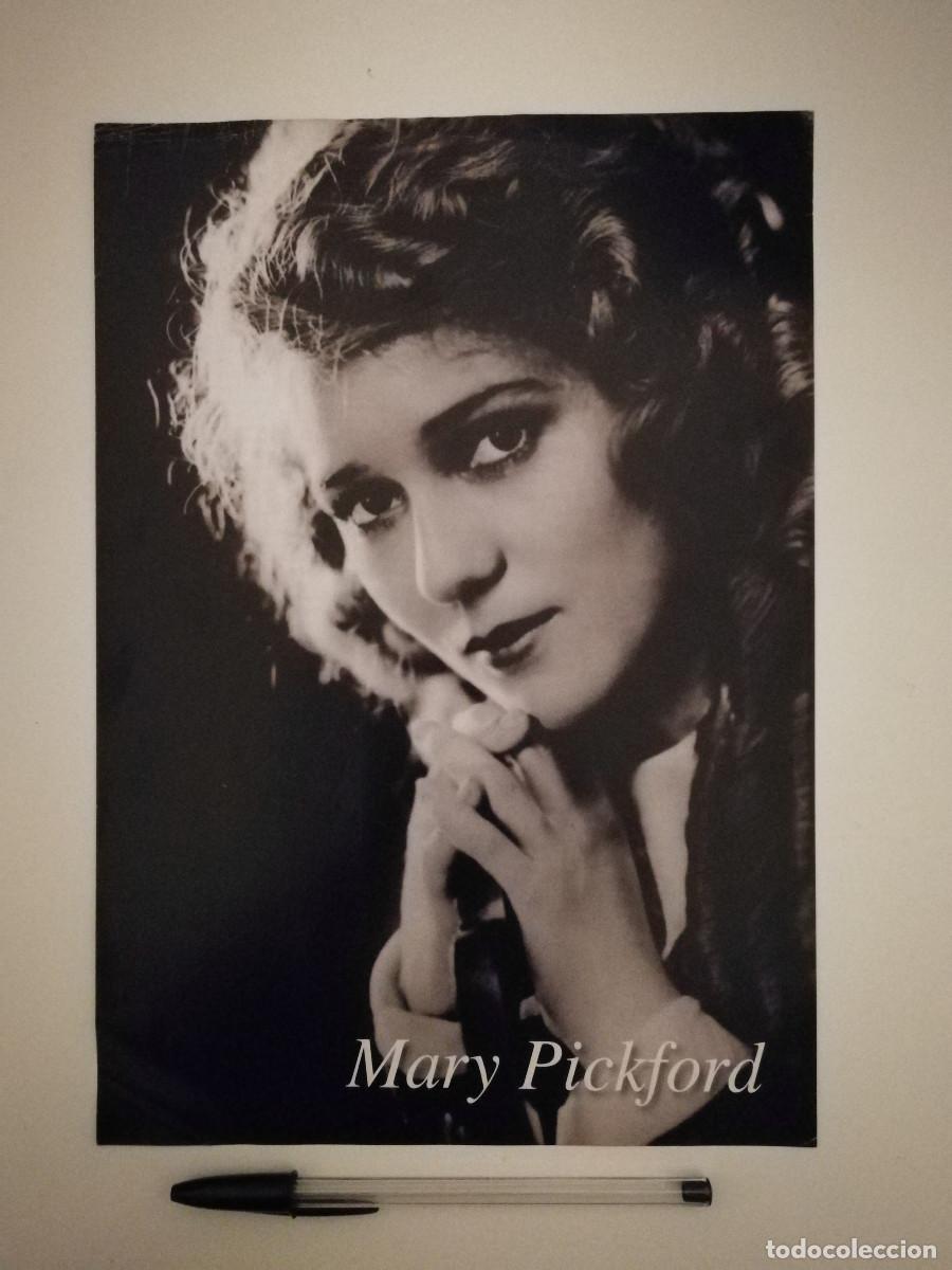 Cine: LAMINA ACARTONADA -A4- MARY PICKFORD