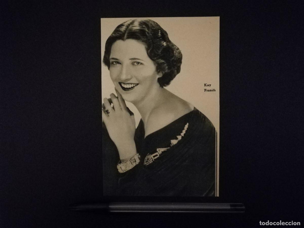 Cine: TARJETA ACARTONADA -10*15- KAY FRANCIS