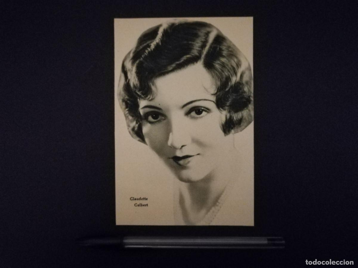 Cine: TARJETA ACARTONADA -10*15- Claudette Colbert