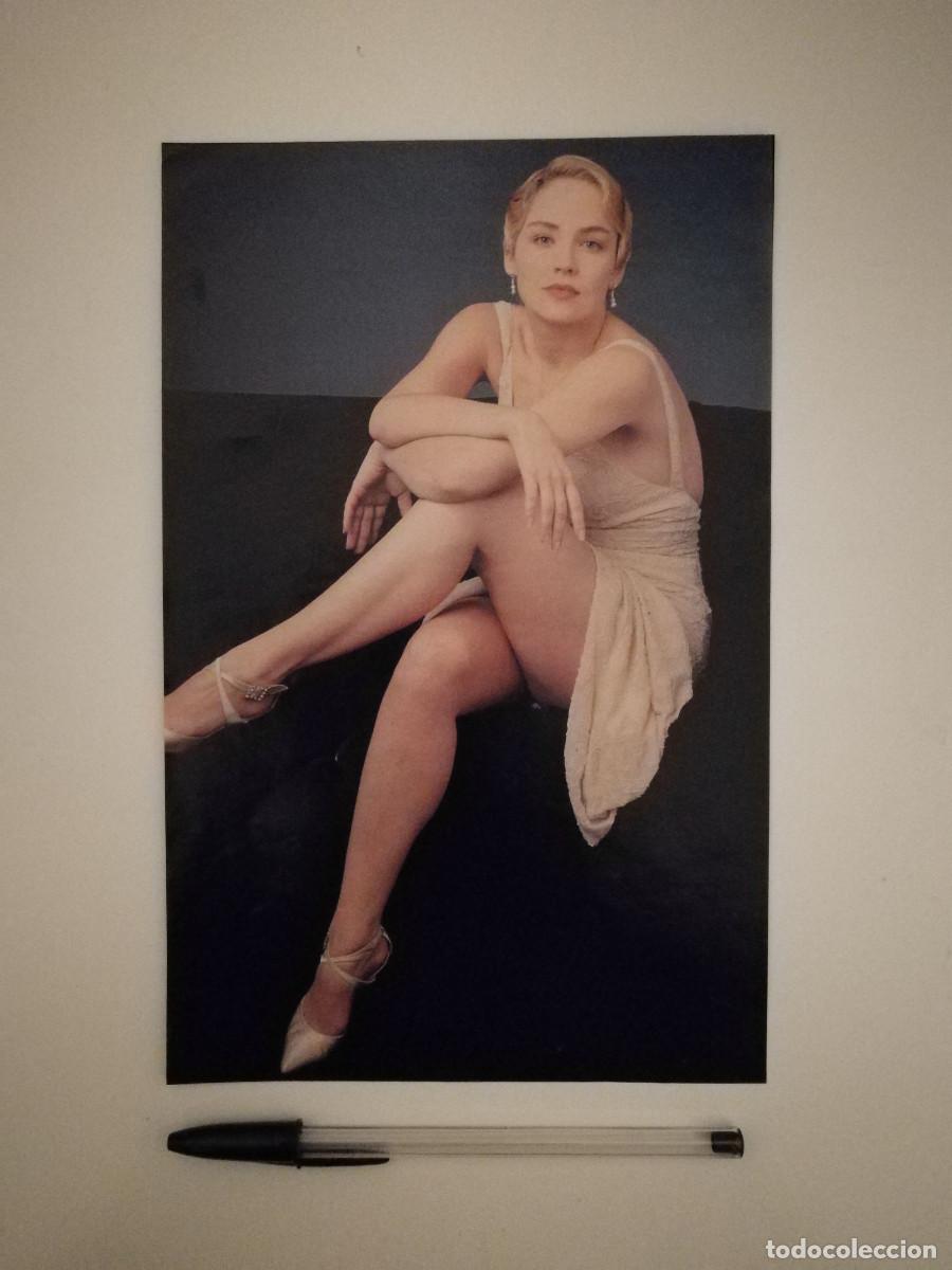 Cine: ANTIGUO ANUNCIO ENCARTONADO - SHARON STONE
