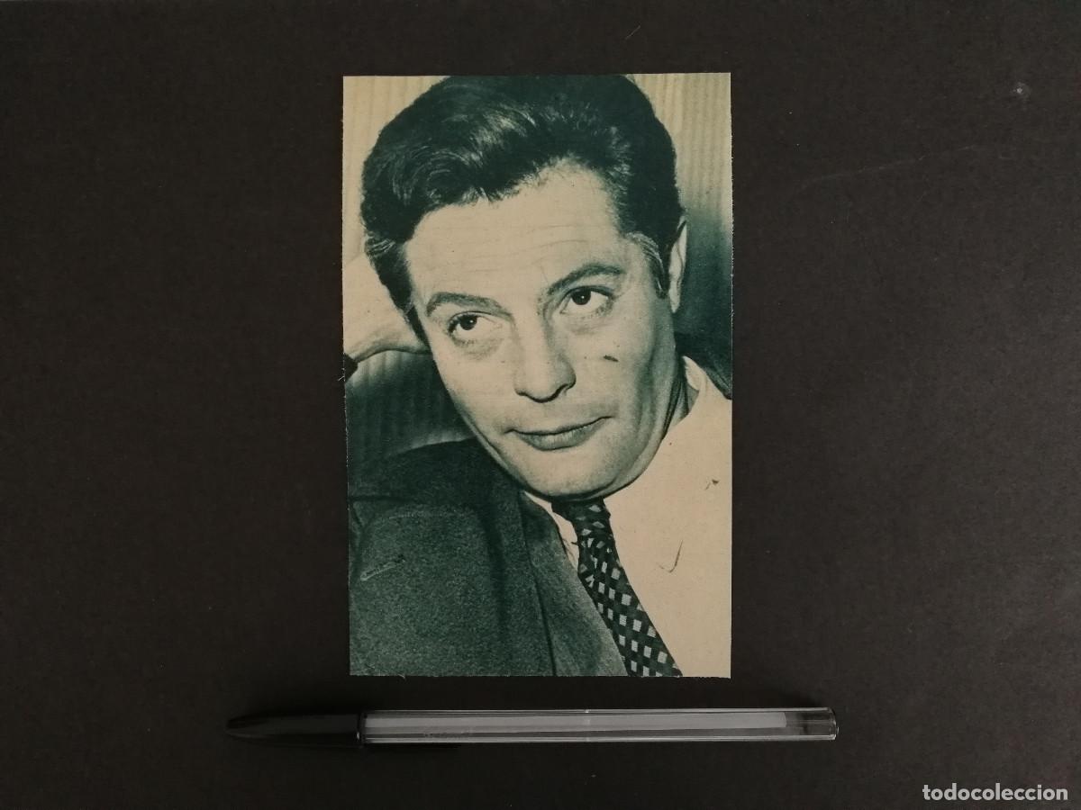 Cine: TARJETA ACARTONADA -10*15- Marcello Mastroianni