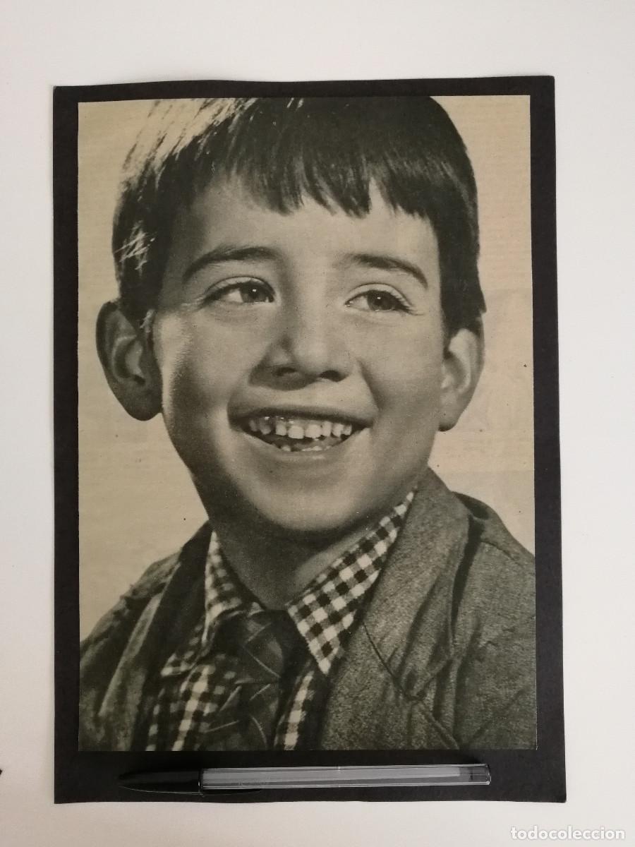 Cine: ANTIGUO ANUNCIO ENCARTONADO -A4- PABLITO PABLO CALVO - CINE ESPA&Ntilde;OL