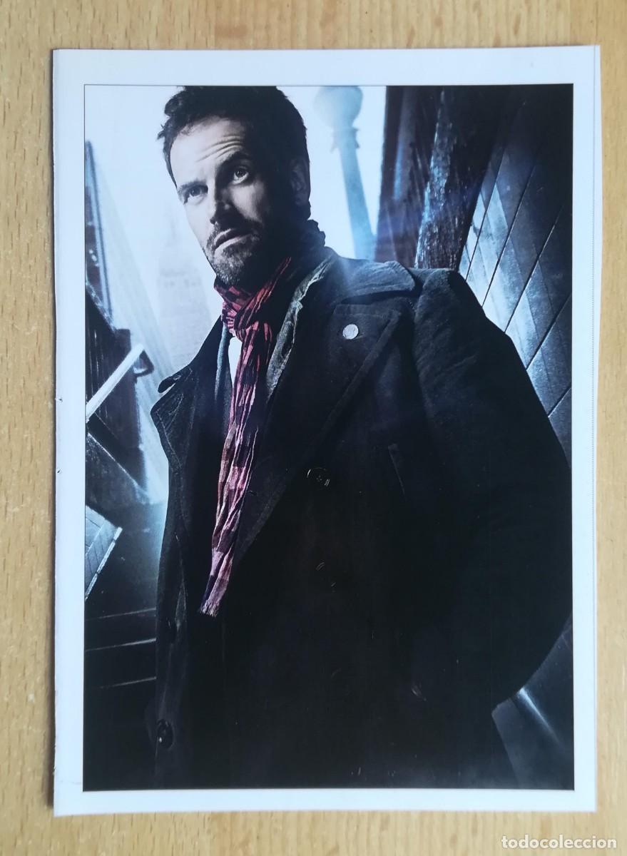 Cin&eacute;ma: Fotograf&iacute;a de Jonny Lee Miller (Trainspotting, Hackers, Elementary) Programa de mano revista acci&oacute;n