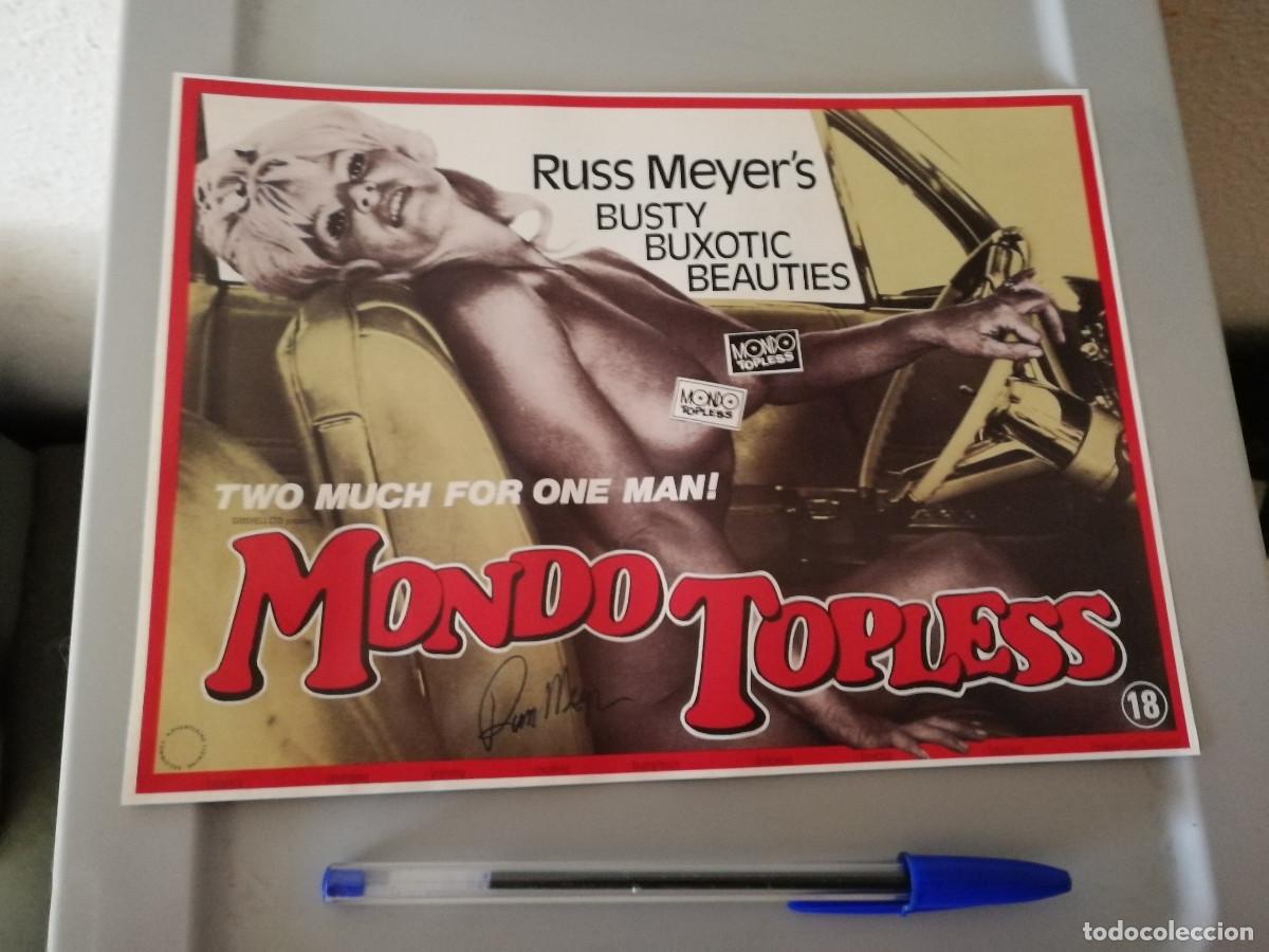 Cine: LAMINA ACARTONADA - MONDO TOPLESS - RUSS MEYER