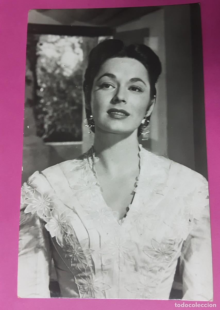 Cin&eacute;ma: RUTH ROMAN, INT&Eacute;RPRETE DEL FILM DALLAS,TARJETA POSTAL ESPA&Ntilde;OLA