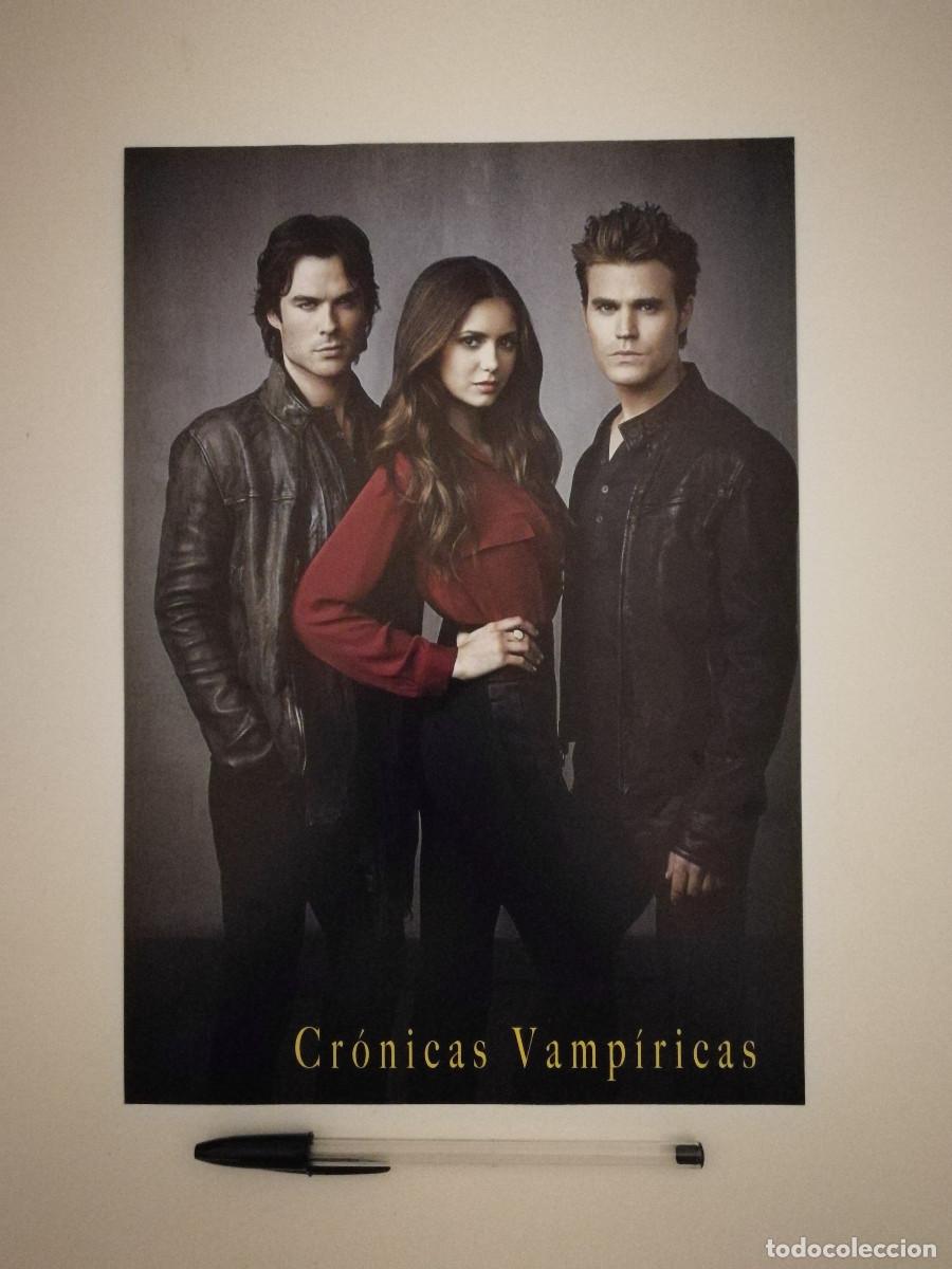 Cin&eacute;ma: FICHA COLECCIONABLE -A4- CRONICAS VAMPIRICAS - SERIE TV - TERROR - Nina Dobrev