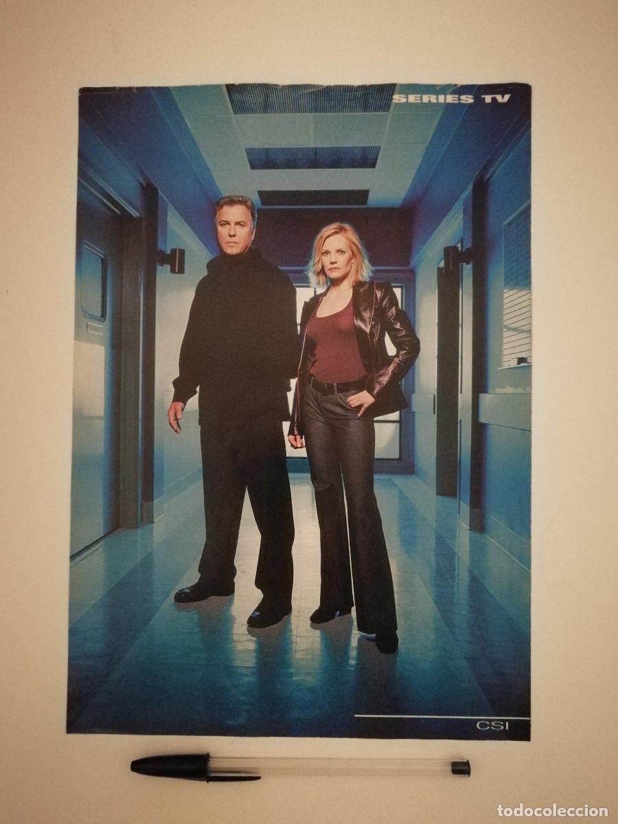 Cin&eacute;ma: FICHA COLECCIONABLE -A4- CSI - SERIE TV - THRILLER SUSPENSE - Marg Helgenberger