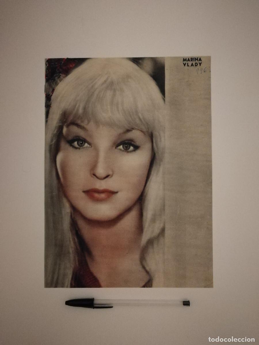 Cinema: ANTIGUO ANUNCIO ENCARTONADO -A4- Marina Vlady