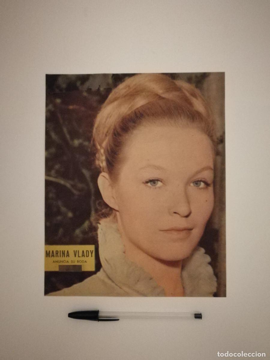 Cinema: ANTIGUO ANUNCIO ENCARTONADO -20*25- Marina Vlady