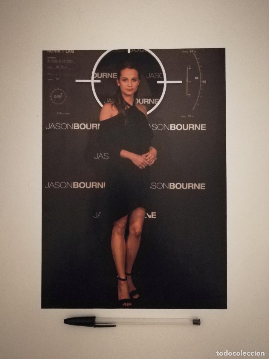 Cinema: LAMINA ACARTONADA -A4- Alicia Vikander