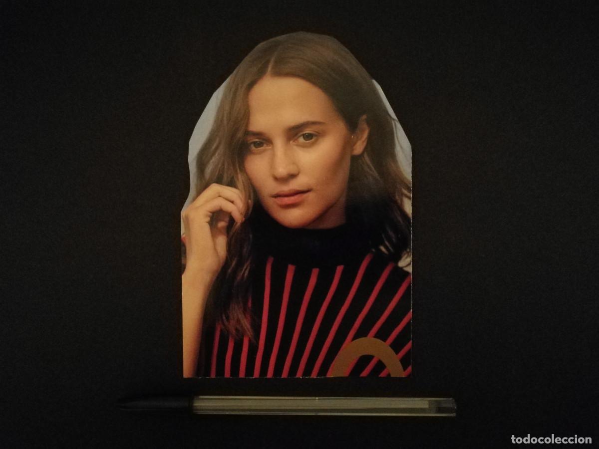 Cinema: TARJETA ACARTONADA -10*15- Alicia Vikander