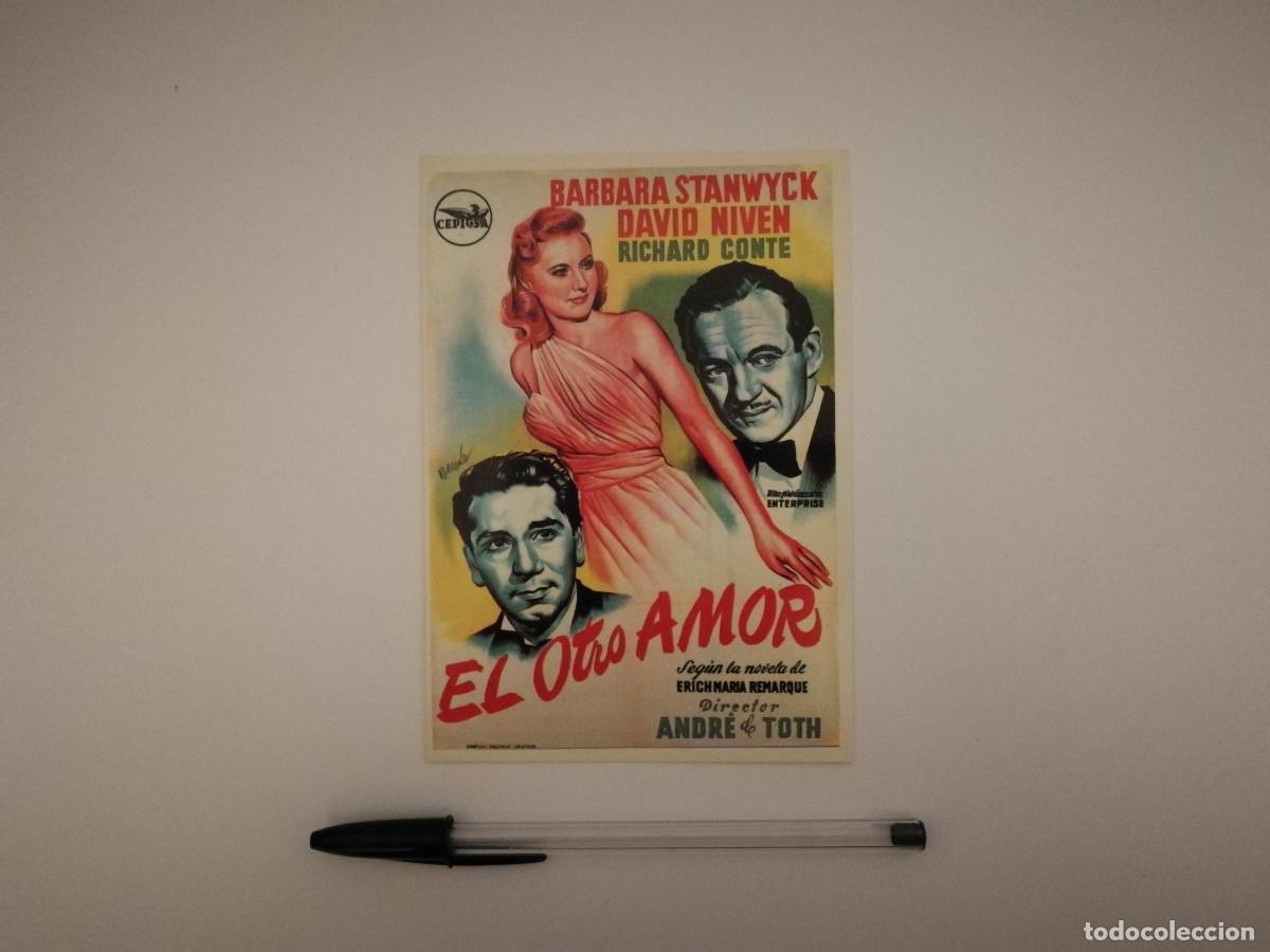 Cine: POSTAL -10*15- EL OTRO AMOR - Barbara Stanwyck - ANDRE DE TOTH