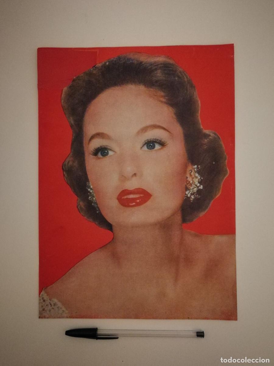 Cin&eacute;ma: ANTIGUO ANUNCIO ENCARTONADO -A4- Gene Tierney