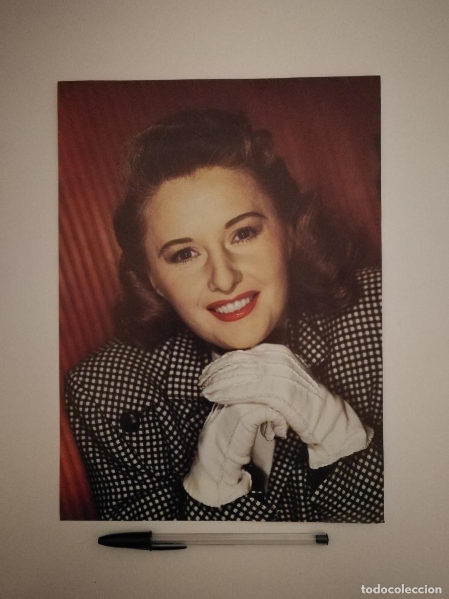 Cin&eacute;ma: LAMINA ACARTONADA -A4- Barbara Stanwyck