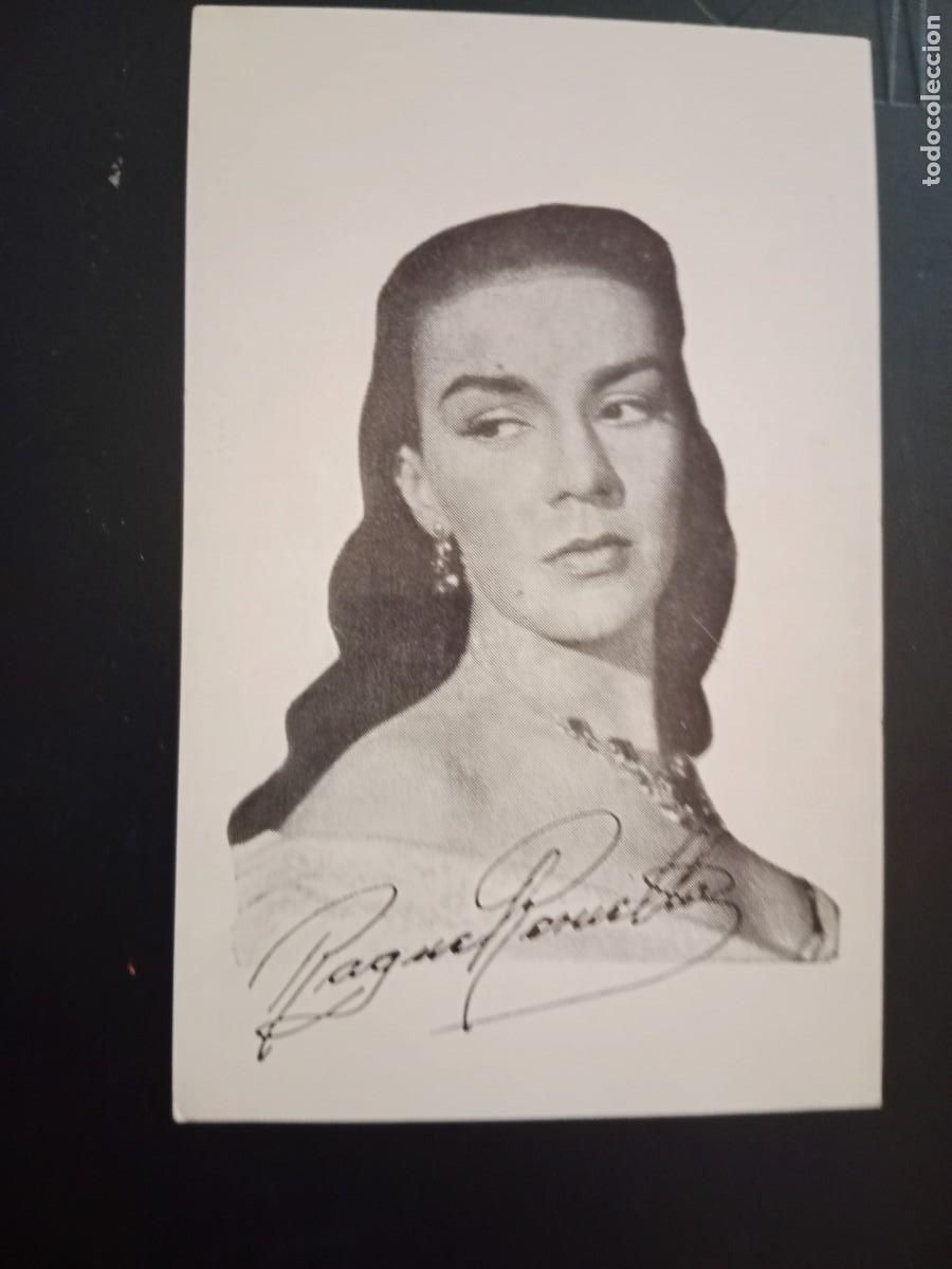 Cine: TARJETA PROMOCIONAL DE RAQUEL REVUELTA - LOS PINOS NUEVOS DE BEJUCAL